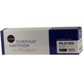 Картридж NetProduct N-PC-211EV для Pantum P2200/P2207/P2507/P2500W/M6500/6550/6607, 1.6К