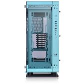 Корпус Thermaltake Core P6 TG Turquoise CA-1V2-00MBWN-00 бирюзовый без БП ATX 10x120мм 6x140mm 2xUSB 2.0 2xUSB 3.0 audio bott PSU