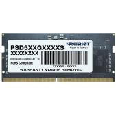 Модуль памяти SO-DIMM DDR5 8Gb 4800MHz Patriot PSD58G480041S RTL PC5-38400 CL40 260-pin 1.1В single rank