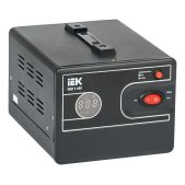 Стабилизатор напряжения IEK Hub IVS21-1-002-13 2кВА однофазный черный