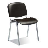 Стул Easy Chair Изо V-14/PV-1 черный сиденье черный кожзам металл хром