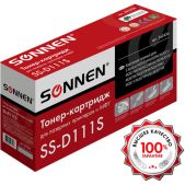 Картридж лазерный Sonnen SS-D111S 362436 совместим с Samsung M2020-2022/M2070/M2071,, ресурс 1000 стр