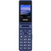 Мобильный телефон Philips E2601 CTE2601BU/00 Xenium синий раскладной 2Sim 2.4" 240x320 Nucleus 0.3Mpix GSM900/1800 FM