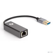 Кабель-переходник VCOM DU312M USB 3.0 Am --> LAN RJ-45 Ethernet 1000 Mbps, Aluminum Shell