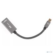 Адаптер Telecom TA565 miniDP --> HDMI-F 0.15м, оплетка, 4K@60Hz