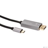 Кабель-адаптер VCOM CU480MC-1.8M USB Type-Cm --> DP1.4v m 8K@60Hz, 1.8m, Alum Shell