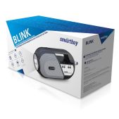 Портативная акустика SmartBuy SBS-5070 Blink черная 5Вт, Bluetooth, MP3, FM-радио