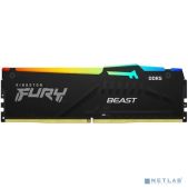 Модуль памяти DDR5 32Gb 5600MHz Kingston KF556C40BBA-32 CL40 DIMM Fury Beast RGB