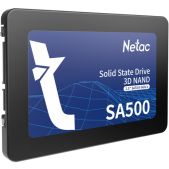 Накопитель SSD 1.0Tb Netac NT01SA500-1T0-S3X 2.5 SATA3 3D NAND, R/W up to 530/475MB/s