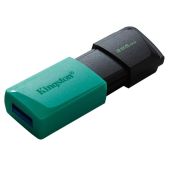 Устройство USB 3.2 Flash Drive 256 Gb Kingston DataTraveler Exodia M DTXM/256Gb черный/бирюзовый
