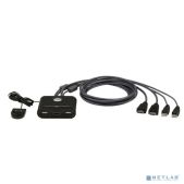Переключатель KVM Aten CS22HF HDMI 2 портовый, USB, FHD HDMI