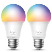 Умная Wi-Fi лампа TP-Link Tapo L530E Smart Wi-Fi Light Bulb, MultiColor, 2-Pack