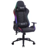 Кресло для геймеров Cactus CS-CHR-0099BL черный сиденье черный эко.кожа с подголов. крестовина металл пластик черный