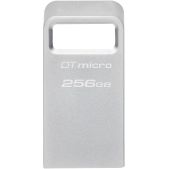 Устройство USB 3.0 Flash Drive 256Gb Kingston DTMC3G2/256GB DataTraveler Micro серебристый
