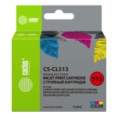 Картридж струйный Cactus CS-CL513 многоцветный 12мл, совместим с Canon Pixma MP240/MP250