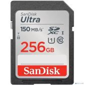 Карта памяти SDXC 256Gb SanDisk SDSDUNC-256G-GN6IN Class 10 UHS-I Ultra 120MB/s