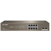 Коммутатор IP-COM G3310F управляемый, настенный, 1000 Мбит/сек, 8 port, SFPx2