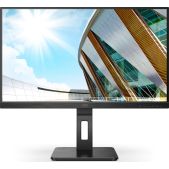 Монитор 24 AOC 24P2QM Black с поворотом экрана VA, 1920x1080, 75Hz, 4 ms, 178°/178°, 300 кд/м2 20M:1, +DVI, +HDMI, +DisplayPort 1.2, +4xUSB 3.2, +MM