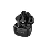 Наушники Harper HB-527 black (Bluetooth 5.1, Type-C, беспроводные, голосовой помощник, шумоподавлени