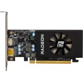 Видеокарта 4096Mb Radeon RX 6400 PowerColor PCI-E 4.0 AXRX 6400 LP 4GbD6-DH 64 GDDR6 2039/16000 HDMIx1 DPx1 HDCP Ret low profile