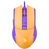 Мышь A4-Tech Bloody L65 MAX/ROYAL VIOLET желтый/фиолетовый оптическая 12000dpi USB 6but