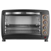 Мини-печь Centek CT-1532-46 Convection черная 2000Вт, 46л таймер 90 мин, противень, 4 режима, конвекция