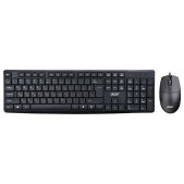 Комплект беспроводной (клавиатура + мышь) Acer OMW141 ZL.MCEEE.01M черный черный, USB