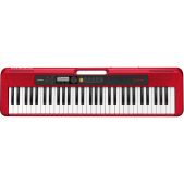 Синтезатор Casio CT-S200RDC7 61 клавиша, красный