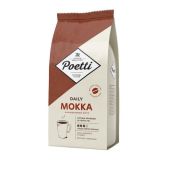 Кофе в зернах Poetti Mokka, натуральный, 1000г, вакуумная упаковка, ш/к 70182, 18101