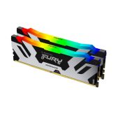 Модули памяти DDR5 32Gb (2x16Gb) 6400MT/s Kingston KF564C32RSAK2-32 CL32 DIMM Kit of 2 Fury Renegade RGB
