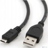 Кабель USB (m)-micro USB (m) 1м Gembird CCP-mUSB2-AMBM-1M черный