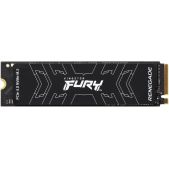 Накопитель SSD 500Gb Kingston Fury Renegade SFYRSK/500G M.2 22x80mm, NVMe, PCIe 4.0 x4, 3D TLC, R/W 7300/3900MB/s, IOPs 450 000/900 000, TbW 500, DWPD 0.55, with Heat Spreader