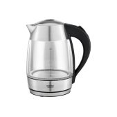 Чайник Centek CT-0012 электрический, стекло 1.7л, 2200Вт, двойные стенки, LED, фильтр