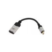 Адаптер VCOM CG616M-0.15 miniDisplayPort M > HDMI F 0.15m 4K@60Hz