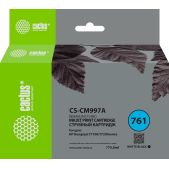 Картридж струйный Cactus CS-CM997A 761 черный матовый 775мл совместим с HP DesignJet T7100/Т7200