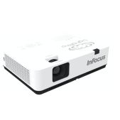 Проектор InFocus IN1034 3LCD, 5000 lm, XGA, 1.48~1.78:1, 50000:1, 16W, 2хHDMI 1.4b, VGA in, CompositeIN, 3.5 audio IN, RCAx2 IN, USB-A, VGA out, 3.5 audio OUT, RS232, Mini USB B serv, RJ45, PJLink, 3.3 кг