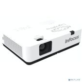 Проектор InFocus IN1046 3LCD, 5000 lm, WXGA, 1.26~2.09:1, 50000:1, 16W, 2хHDMI 1.4b, VGA in, CompositeIN, 3.5 mm audio IN, RCAx2 IN, USB-A, VGA out, 3.5 audio OUT, RS232, Mini USB B serv, RJ45, PJLink, 3.3 кг