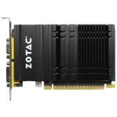 Видеокарта 1024Mb GeForce GT 610 Zotac GT610-1GD3 64bit D-SUB DVI PCI-E GDDR3 Oem