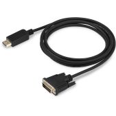 Кабель аудио-видео Buro BHP DPP_DVI-2 1.1v DisplayPort m /DVI-D Dual Link m 2м. Позолоченные контакты черный