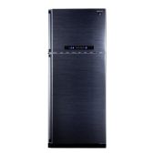 Холодильник Sharp SJPC58ABK 167.2x70x72, объем камер 329+108, No Frost, морозильная камера сверху, черный