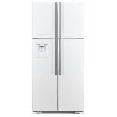 Холодильник Hitachi R-W660PUC7 GPW 2-хкамерн. белое стекло двухкамерный