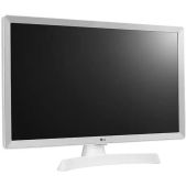 Телевизор 24 LG 24TQ510S-WZ HD, web OS Smart TV, Wi-Fi, DVB-T2/C, 2.0ch 2х5W, 2хHDMI, 1хUSB, 1 pole stand, белый