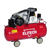 Компрессор Elitech E0504.003.00 КПР 100/550/3.0 380В поршневой масляный 550л/мин 100л 3000Вт красный