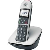 Радиотелефон Motorola CD5001 DECT черный/белый