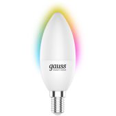 Умная лампа Gauss IoT Smart Home E14 5Вт 470lm Wi-Fi 1190112