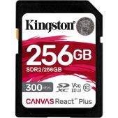 Флеш карта SDXC 256Gb Kingston SDR2/256GB Canvas React Plus w/o adapter Class 10