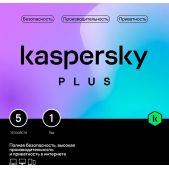 Антивирус Kaspersky KL1050ROEFS Plus + Who Calls. 5-Device 1 year Base Card