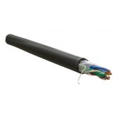 Кабель U/UTP 4 пары кат. 5E WRline WR-UTP-4P-C5E-PE-BK 4X2X24AWG PE внешний 305м черный