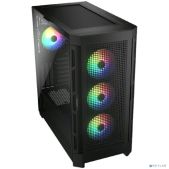 Корпус E-ATX без БП Cougar Airface Pro RGB Black, 4х120мм ARGB Fan, ARGB вентилятор Hub, черный