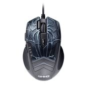 Мышь GMNG XM007 черный/красный оптическая 10000dpi USB 7but